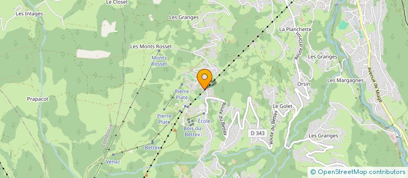 localisation de l'entreprise SCI AGTM II  SAINT-GERVAIS-LES-BAINS