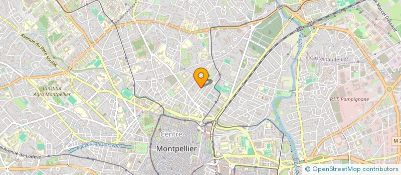 localisation de l'entreprise SCI AGUALARGA à MONTPELLIER