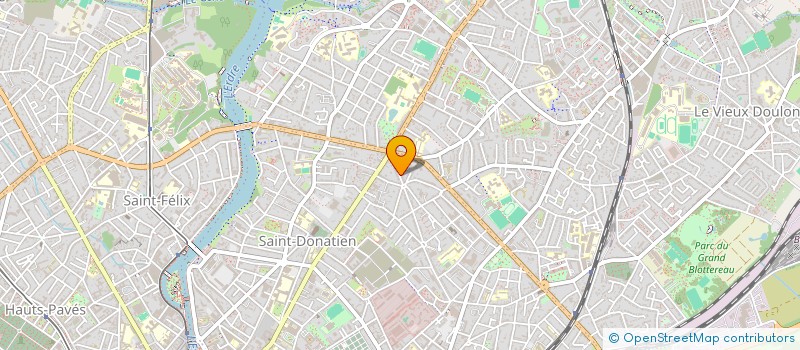 localisation de l'entreprise SCI AGUARIUS à NANTES