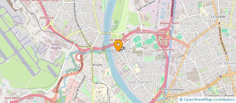 localisation de l'entreprise SCI AGUDO ET FILS à TOULOUSE