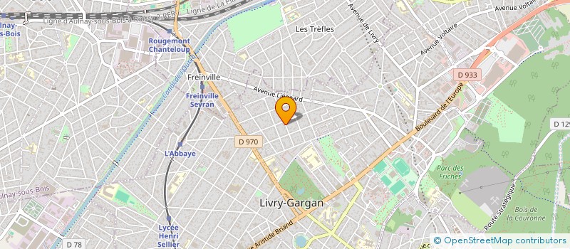 localisation de l'entreprise SCI AGUESSEAU à LIVRY-GARGAN