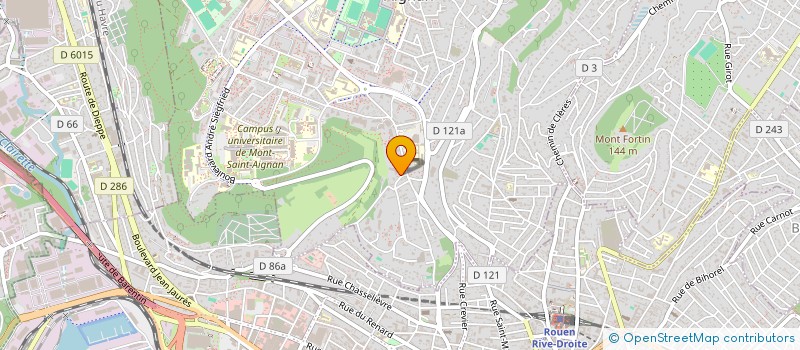 localisation de l'entreprise SCI AGUIL  MONT-SAINT-AIGNAN