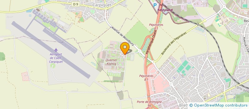 localisation de l'entreprise SCI AGUILAS 2  BRETTEVILLE-SUR-ODON