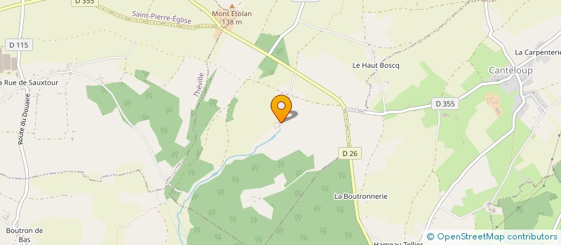 localisation de l'entreprise SCI AGUILEX  CLITOURPS