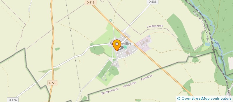 localisation de l'entreprise SCI AGUILLON  BOUCONVILLERS