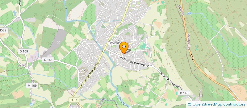 localisation de l'entreprise SCI AGUZUS  GUZARGUES