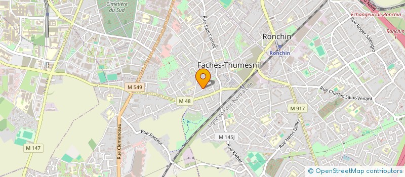 localisation de l'entreprise SCI AGVG  MARQUION