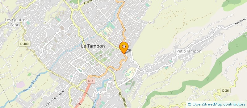 localisation de l'entreprise SCI AH-LIME THIEN ET CIE à LE TAMPON