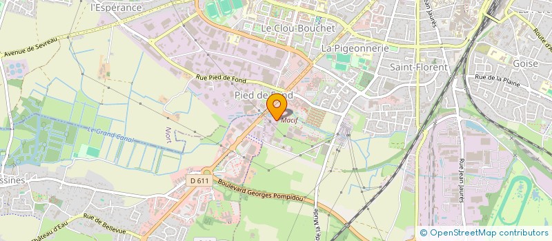 localisation de l'entreprise SCI AH PATRIMOINE à NIORT