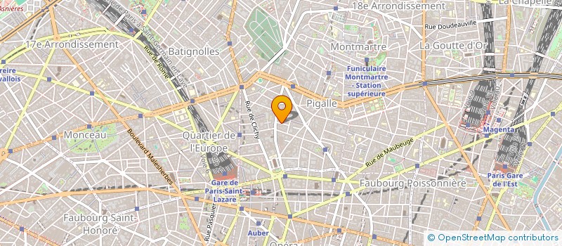 localisation de l'entreprise SCI AHAVA  PARIS