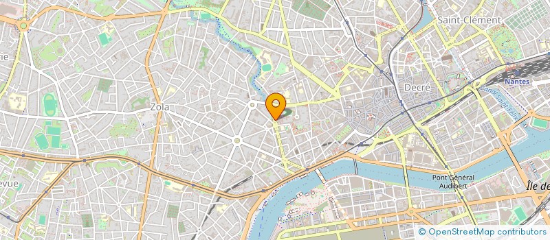localisation de l'entreprise SCI AHB à NANTES