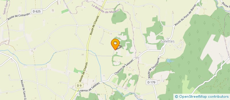 localisation de l'entreprise SCI AHC  LE POET-LAVAL