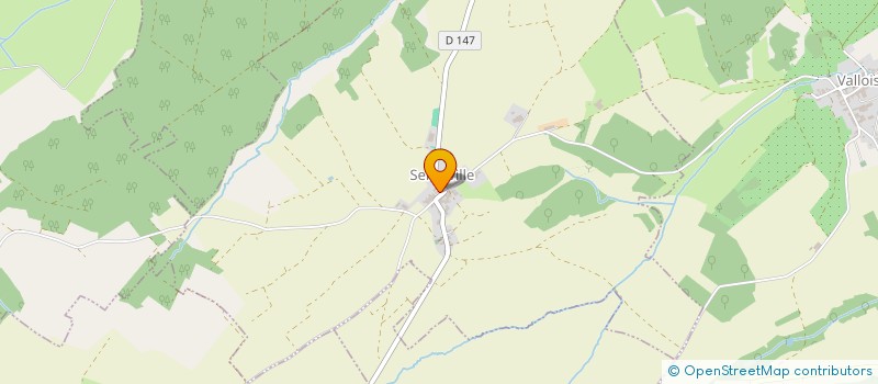 localisation de l'entreprise SCI AHCG  SERANVILLE