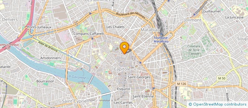 localisation de l'entreprise SCI AHEP 2 à TOULOUSE