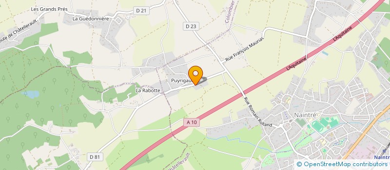 localisation de l'entreprise SCI AHIJADO  NAINTRE