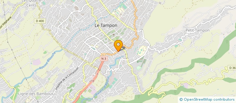 localisation de l'entreprise SCI AHMED LALA  LE TAMPON