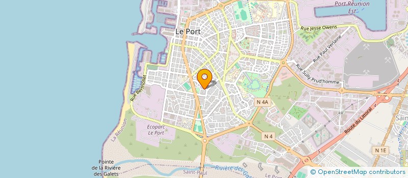 localisation de l'entreprise SCI AHNI à LE PORT