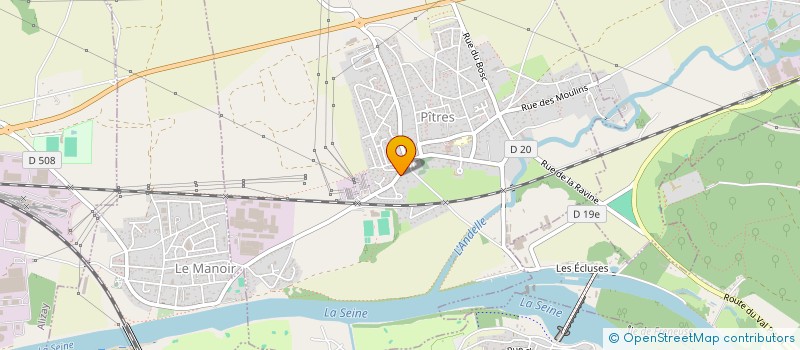 localisation de l'entreprise SCI AHRAYOU  PITRES