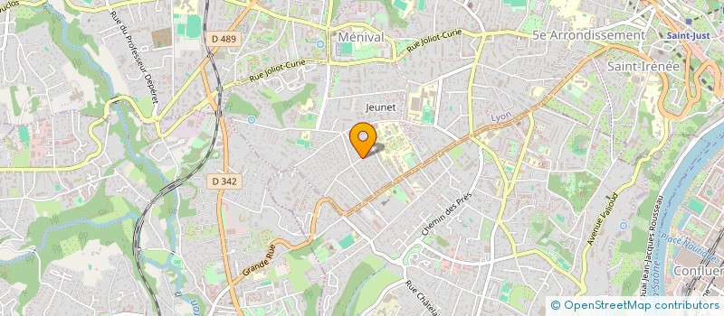 localisation de l'entreprise SCI AHRENS-LAURENT  LYON