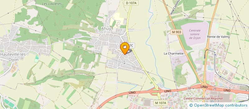 localisation de l'entreprise SCI AHUY  AHUY