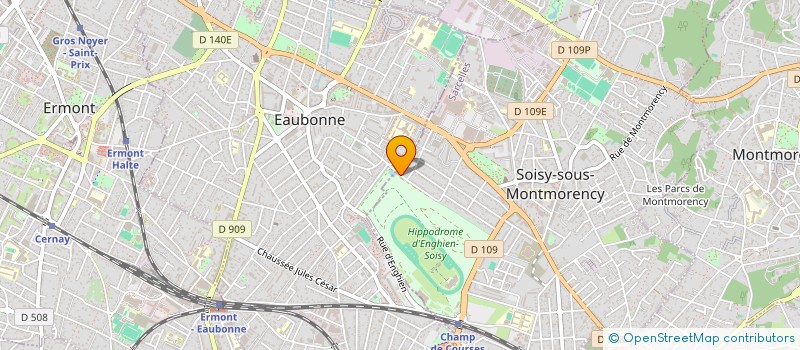 localisation de l'entreprise SCI AHW à SOISY-SOUS-MONTMORENCY