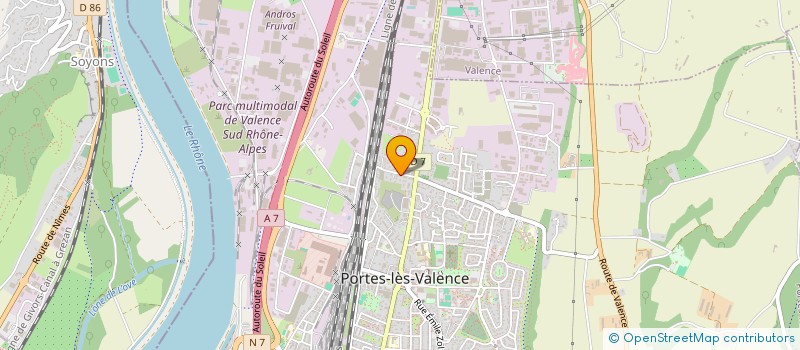 localisation de l'entreprise SCI AI à SAINT-PERAY