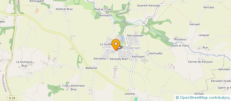 localisation de l'entreprise SCI AI  SAINT-DERRIEN