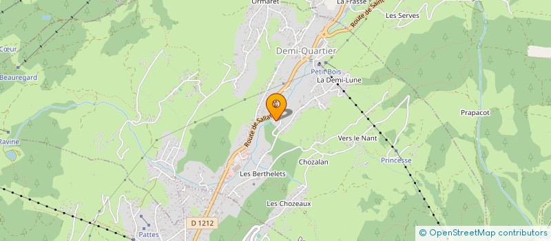 localisation de l'entreprise SCI AIB PROPRIETE  DEMI-QUARTIER