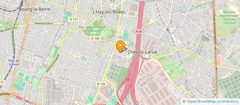 localisation de l'entreprise SCI AICAN à CHEVILLY-LARUE