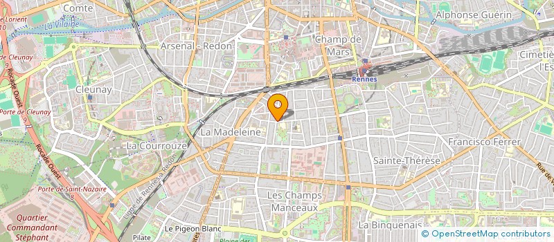 localisation de l'entreprise SCI AICO  RENNES