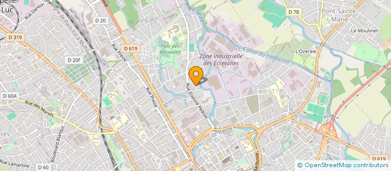 localisation de l'entreprise SCI  AID  TROYES