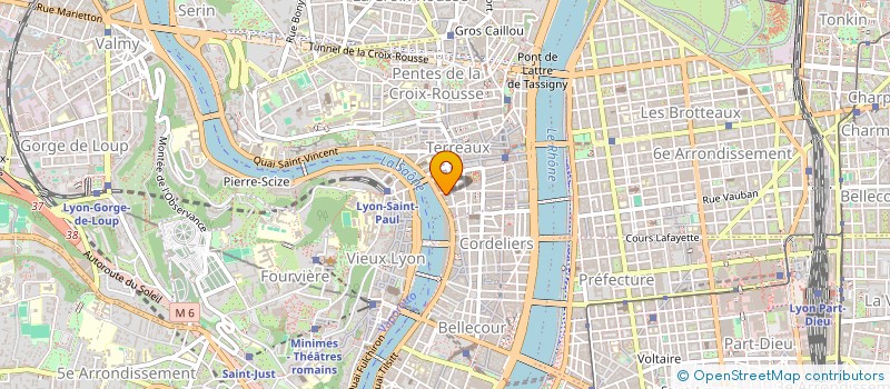 localisation de l'entreprise SCI AIDA à LYON