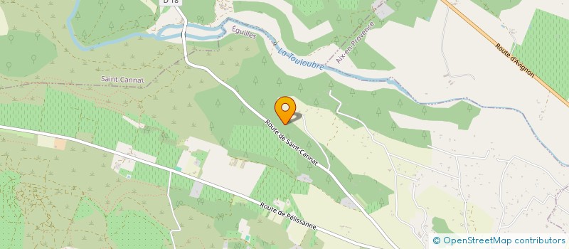 localisation de l'entreprise SCI AIDAN  EGUILLES