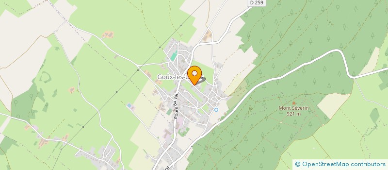 localisation de l'entreprise SCI AIDI IMMO  GOUX-LES-USIERS