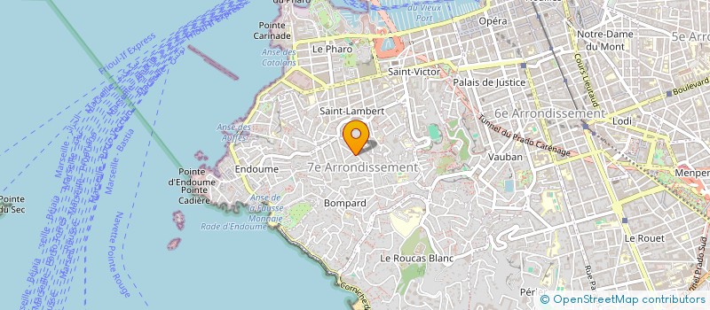 localisation de l'entreprise SCI AIDL à MARSEILLE