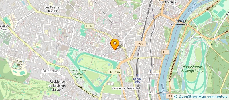 localisation de l'entreprise SCI AIDOS à SURESNES