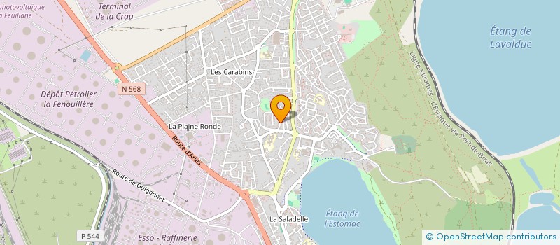 localisation de l'entreprise SCI AIGLE AGENCY  FOS-SUR-MER