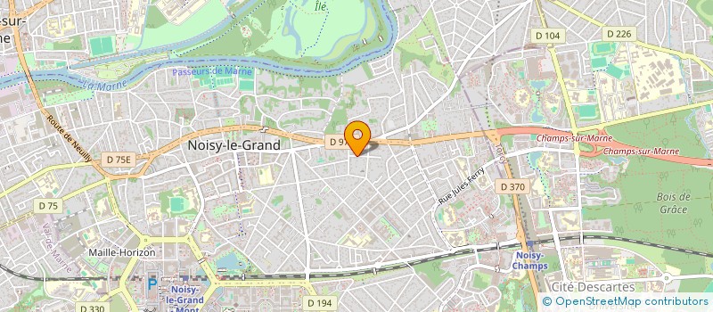 localisation de l'entreprise SCI AIGNAN à NOISY-LE-GRAND