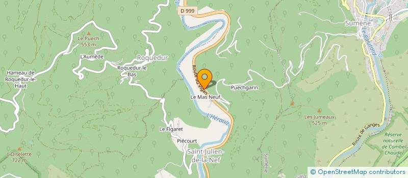 localisation de l'entreprise SCI AIGOUAL CEVENNES  SAINT-JULIEN-DE-LA-NEF