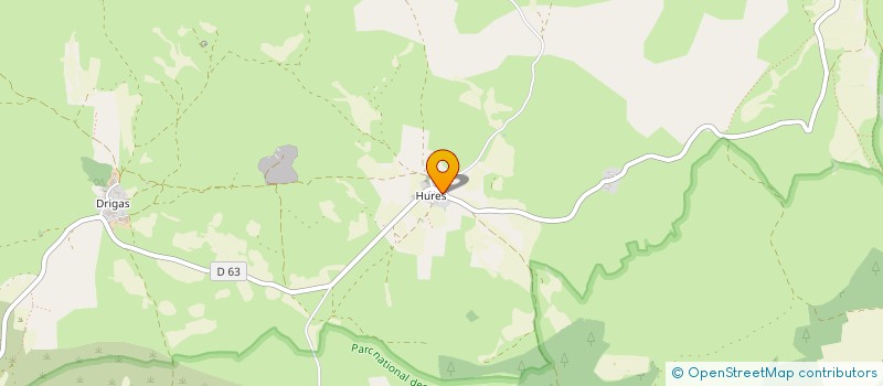 localisation de l'entreprise SCI AIGOUY FAGES  HURES LA PARADE