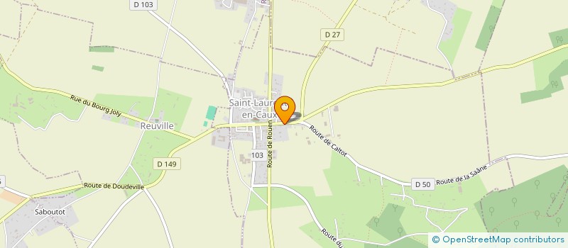 localisation de l'entreprise SCI AIGUE-MARINE  ETALLEVILLE