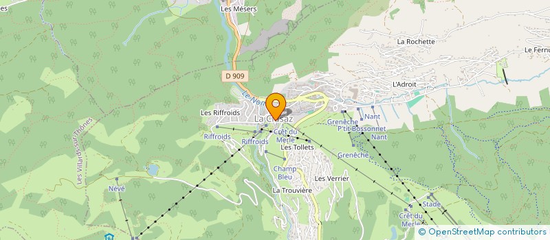 localisation de l'entreprise SCI AIGUEPIERRE à LA CLUSAZ
