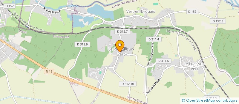localisation de l'entreprise SCI AIKO à VERT-EN-DROUAIS