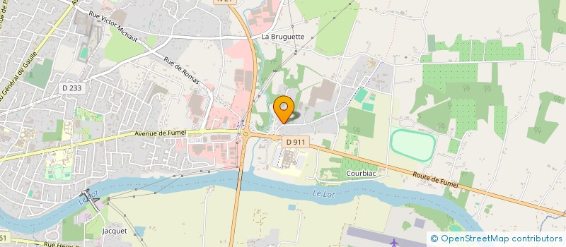 localisation de l'entreprise SCI AILAM  VILLENEUVE-SUR-LOT