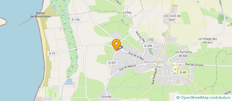 localisation de l'entreprise SCI AILE  MONTMARTIN-SUR-MER