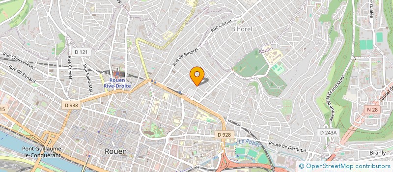 localisation de l'entreprise SCI AILEFROIDE à ROUEN