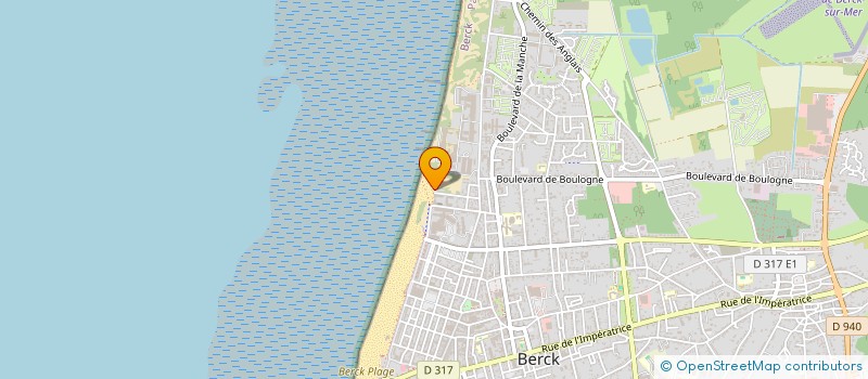 localisation de l'entreprise SCI AILES D'ANGE à BERCK