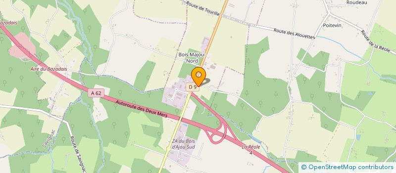 localisation de l'entreprise SCI AILLAS LE GRAND  AILLAS