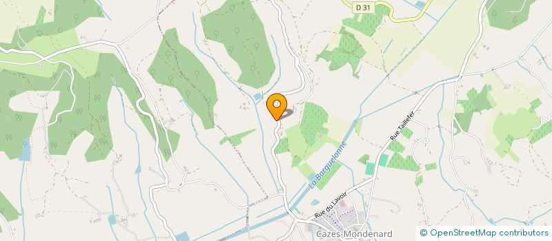 localisation de l'entreprise SCI AILLET  LAUZERTE