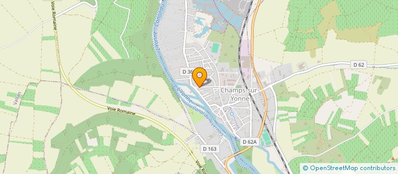 localisation de l'entreprise SCI AILLOUD  AUGY